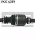 VKJC 4389 SKF Піввісь