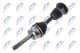 npwns084 NTY Піввісь для Nissan Terrano
