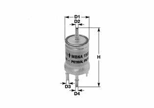 MBNA1503 Clean Filters Паливний фільтр