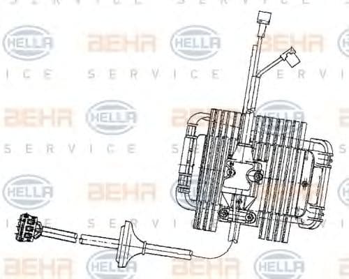 5DS 351 320-001 Behr Hella Регулятор вентилятора салона для Mercedes SL-Class