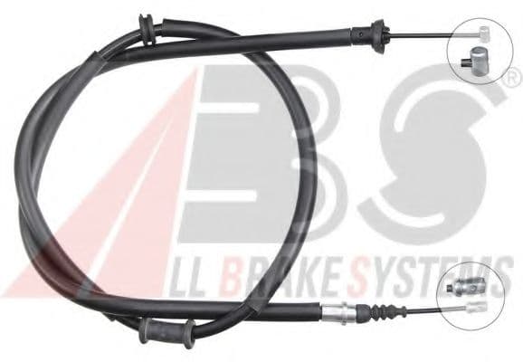 K13865 A.B.S. Трос ручного тормоза для Fiat Linea
