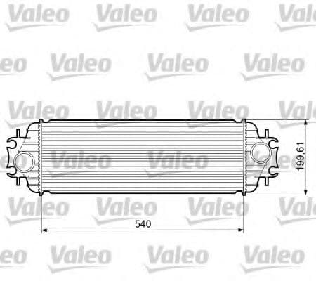 817554 Valeo Интеркулер