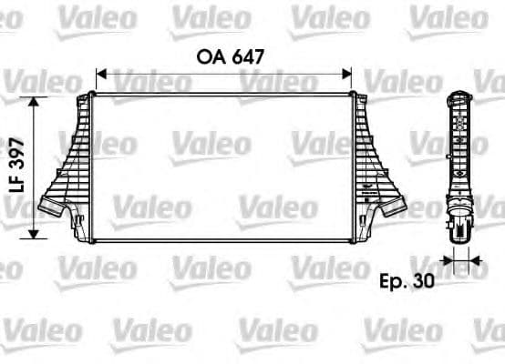 817729 Valeo Інтеркулер