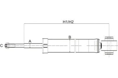 Z 1225 SCT Germany Амортизатор
