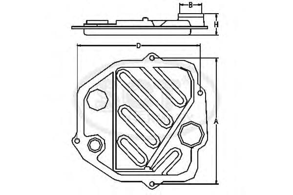 SG 1099 SCT Germany Фильтр АКПП