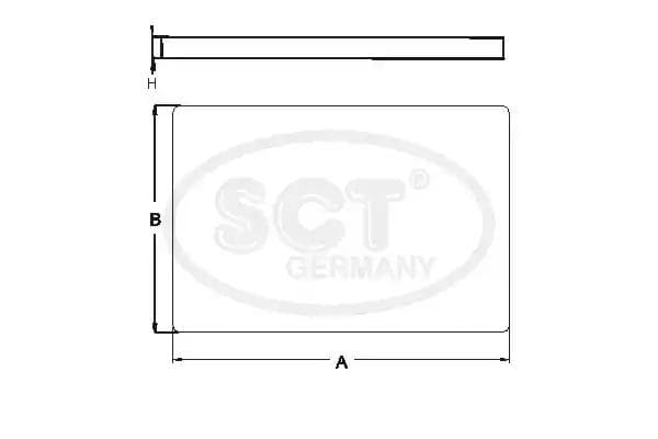 sa1342 SCT Germany Фільтр салону