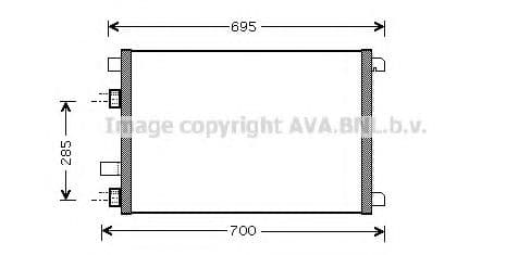 RT5305 AVA Quality Cooling Радиатор кондиционера