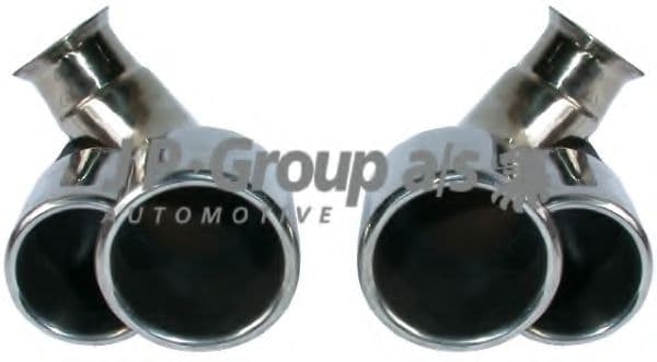 1620703410 JP Group Приемная труба для Porsche 911