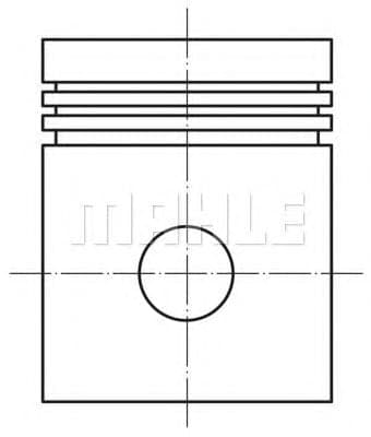 037 14 02 Mahle Поршень двигуна