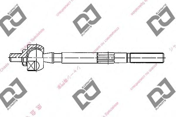 DR1106 DJ Parts Рулевая тяга для Honda CR-V
