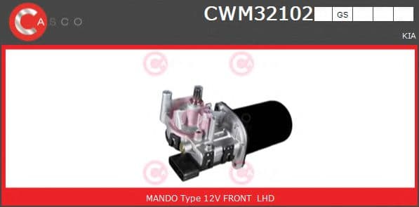 CWM32102GS Casco Двигатель стеклоочистителя для Kia Picanto