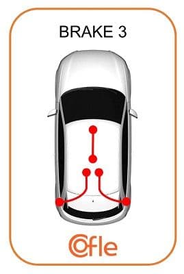 92105241 Cofle Трос ручного тормоза для Rover 75