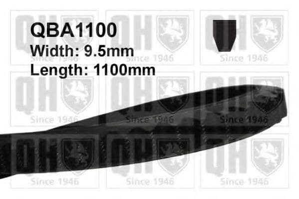 QBA1100 Quinton Hazell Клиновий ремінь