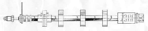 FHY2197 Ferodo Гальмівний шланг