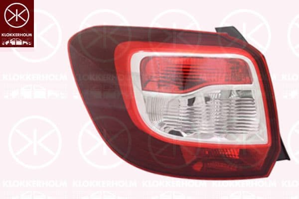 13060714 Klokkerholm Задній ліхтар для Dacia Sandero