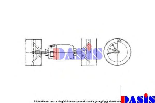 742020N Aks Dasis Вентилятор салону