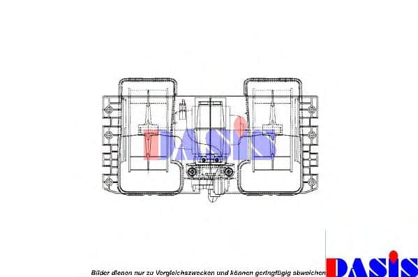 742022N Aks Dasis Вентилятор салону