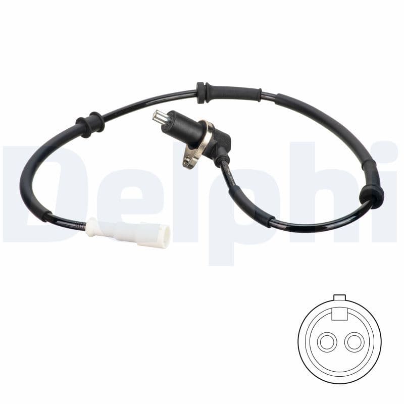 ss20826 Delphi Датчик ABS для Renault Kangoo