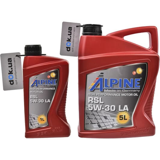 Alpine RSL LA 5W-30 моторна олива