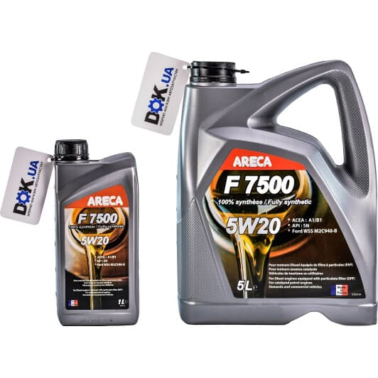 Areca F7500 5W-20 моторное масло