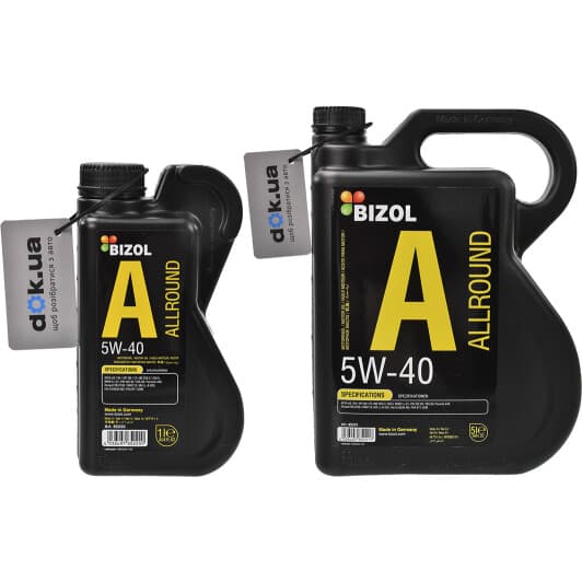 Bizol Allround 5W-40 моторна олива