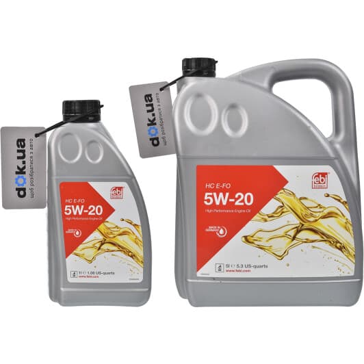 Febi HC E-FO 5W-20 моторное масло