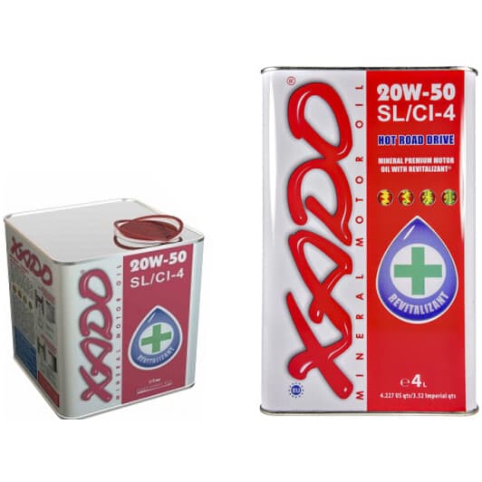Xado Atomic Oil SL/CI-4 20W-50 моторное масло