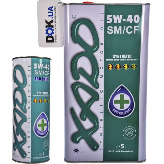 Xado Atomic SM/CF 5W-40 моторное масло
