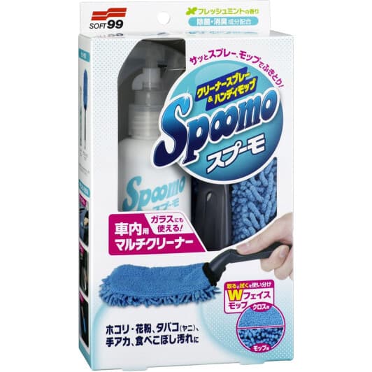 Очиститель салона SOFT99 Spoomo Cleaner Spray Handy Mop хвойный / травяной 200 мл (2085)