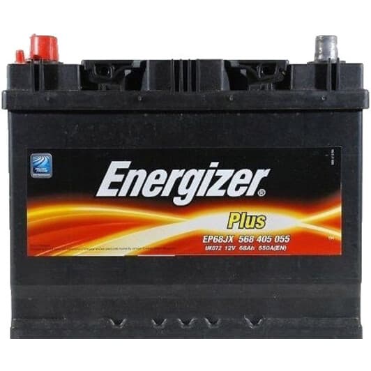 Аккумулятор Energizer 6 CT-68-L Plus 568405055