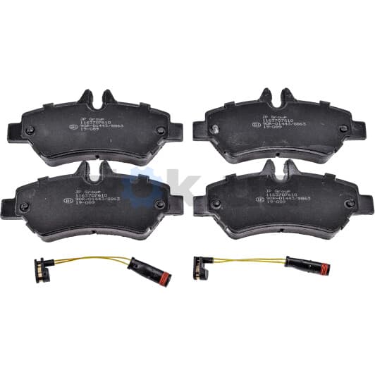 1163707610 JP Group Гальмівні колодки