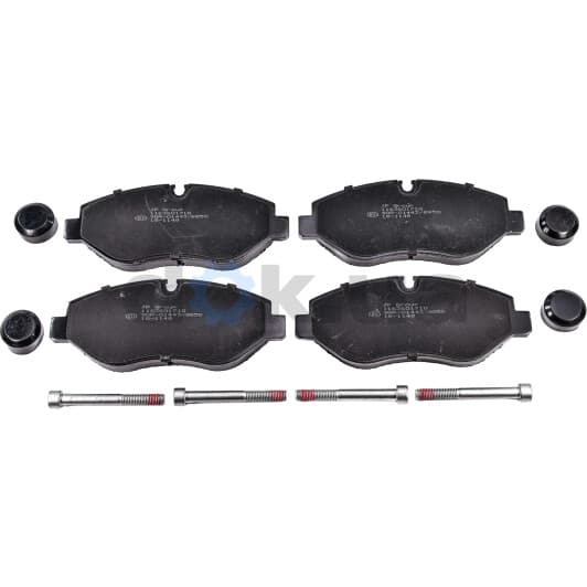 1163601710 JP Group Тормозные колодки