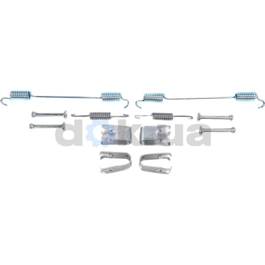 1 987 475 316 Bosch Монтажный комплект барабанных тормозных колодок