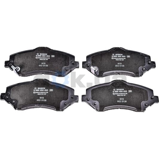 0 986 494 493 Bosch Тормозные колодки