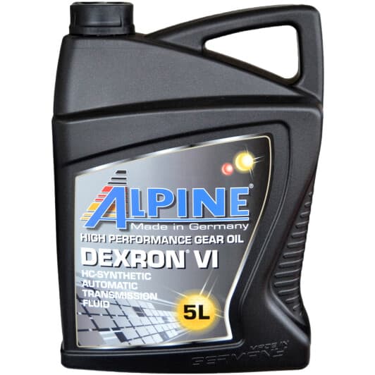 Alpine ATF Dexron VI (5 л) трансмиссионное масло