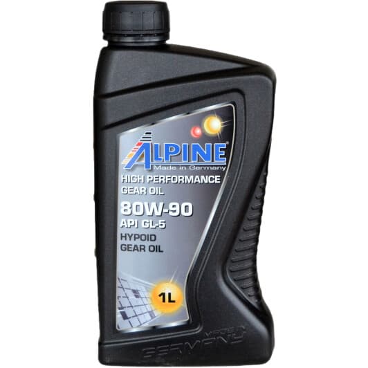 Alpine High Performance Gear Oil 80W-90 трансмісійна олива