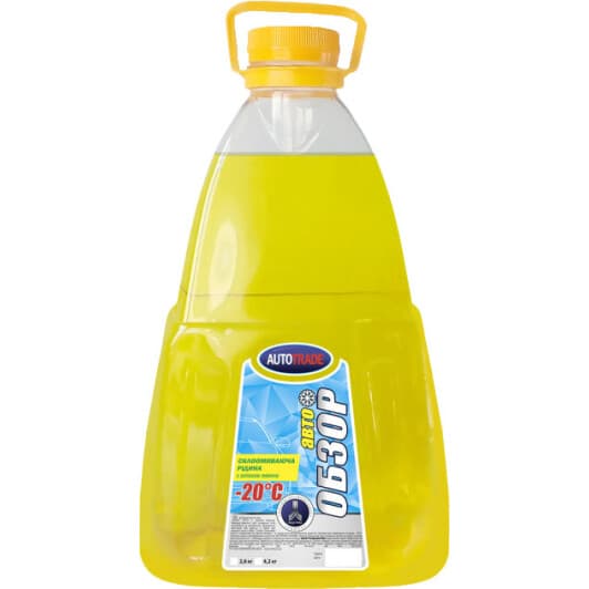 Омыватель стекла AutoTrade Обзор зимний -20°С лимон (3 л)