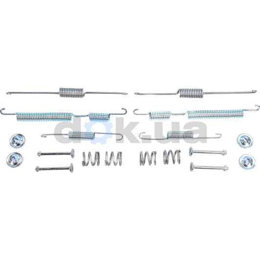 1 987 475 288 Bosch Монтажний комплект барабанних гальмівних колодок