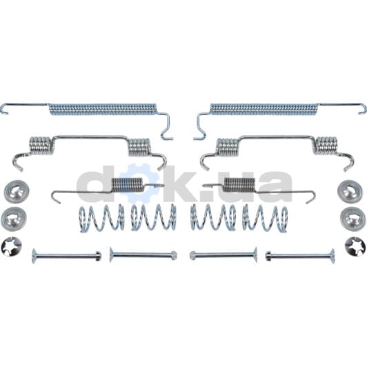 D3906A Autofren Seinsa Монтажний комплект барабанних гальмівних колодок