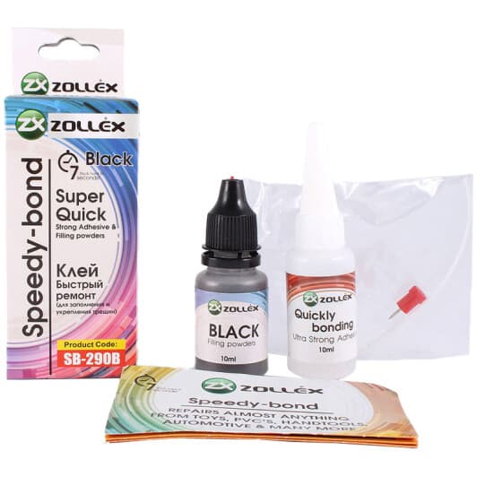 Клей Zollex Speedy-bond Black