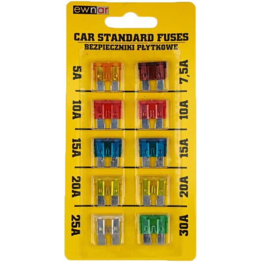 Набор предохранителей Mammooth MMT O032 101 FT midi (normal) 10 шт.