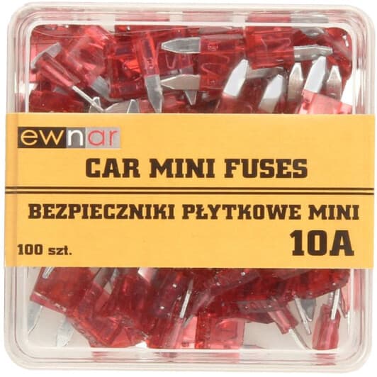 Набор предохранителей Mammooth MMT O033 0010A/K100 FN mini 100 шт.