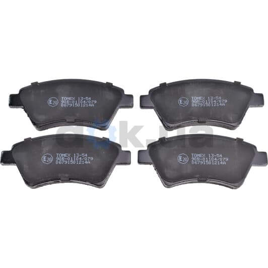 1354 Tomex Тормозные колодки