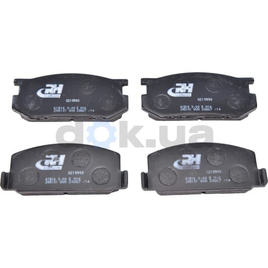 2109.00 Roadhouse Гальмівні колодки