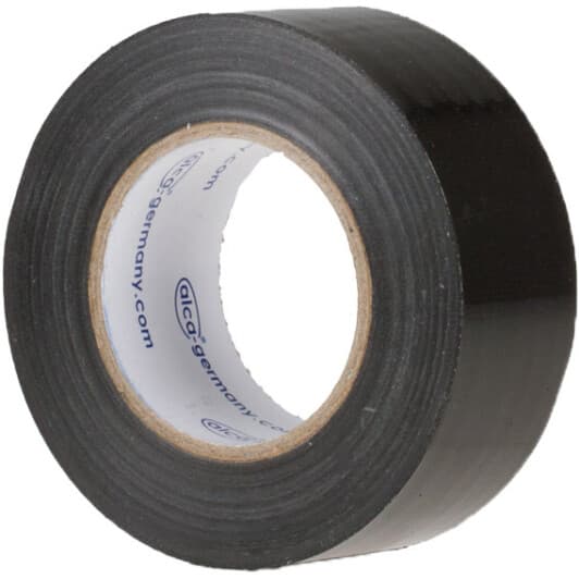 Ізоляційна стрічка Alca 554310 чорна поліетиленова 50 мм Х 50 м
