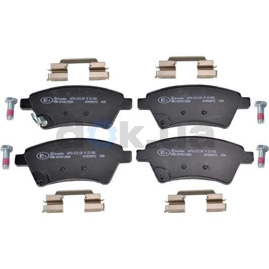 P 23 105 Brembo Тормозные колодки