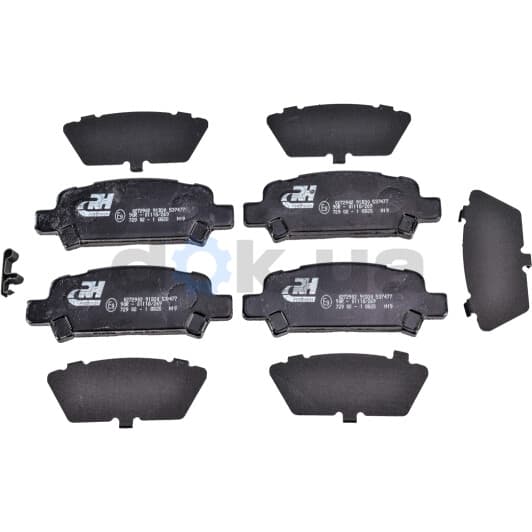 2729.02 Roadhouse Тормозные колодки