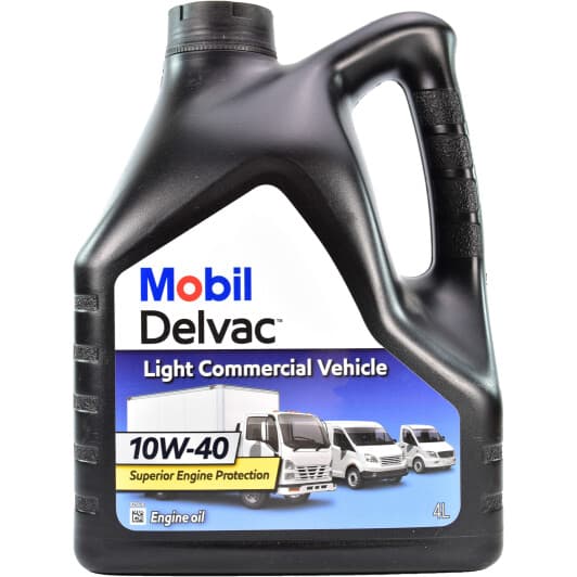 Mobil Delvac Light Commercial Vehicle 10W-40 (4 л) моторна олива