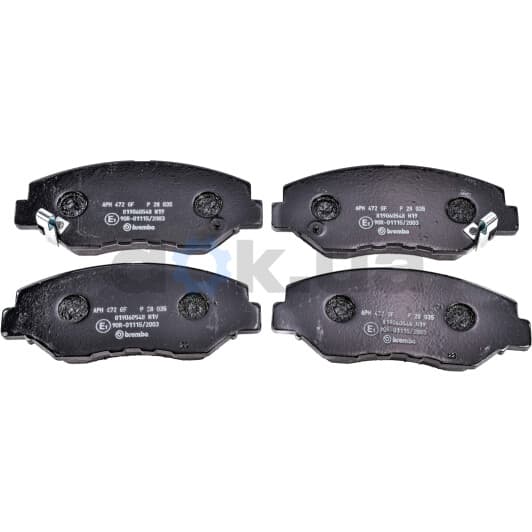 P 28 035 Brembo Тормозные колодки