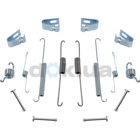 1 987 475 151 Bosch Монтажный комплект барабанных тормозных колодок для Ford Escort